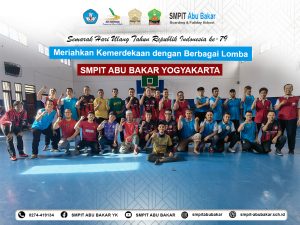 Read more about the article Semarak HUT RI ke-79 di SMPIT Abu Bakar Yogyakarta: Meriahkan Kemerdekaan dengan Berbagai Lomba