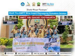 Read more about the article SMPIT Abu Bakar Yogyakarta Sambut Hangat Kunjungan Studi Tiru SMPIT Bina Insani Kayuagung Sumatera Selatan