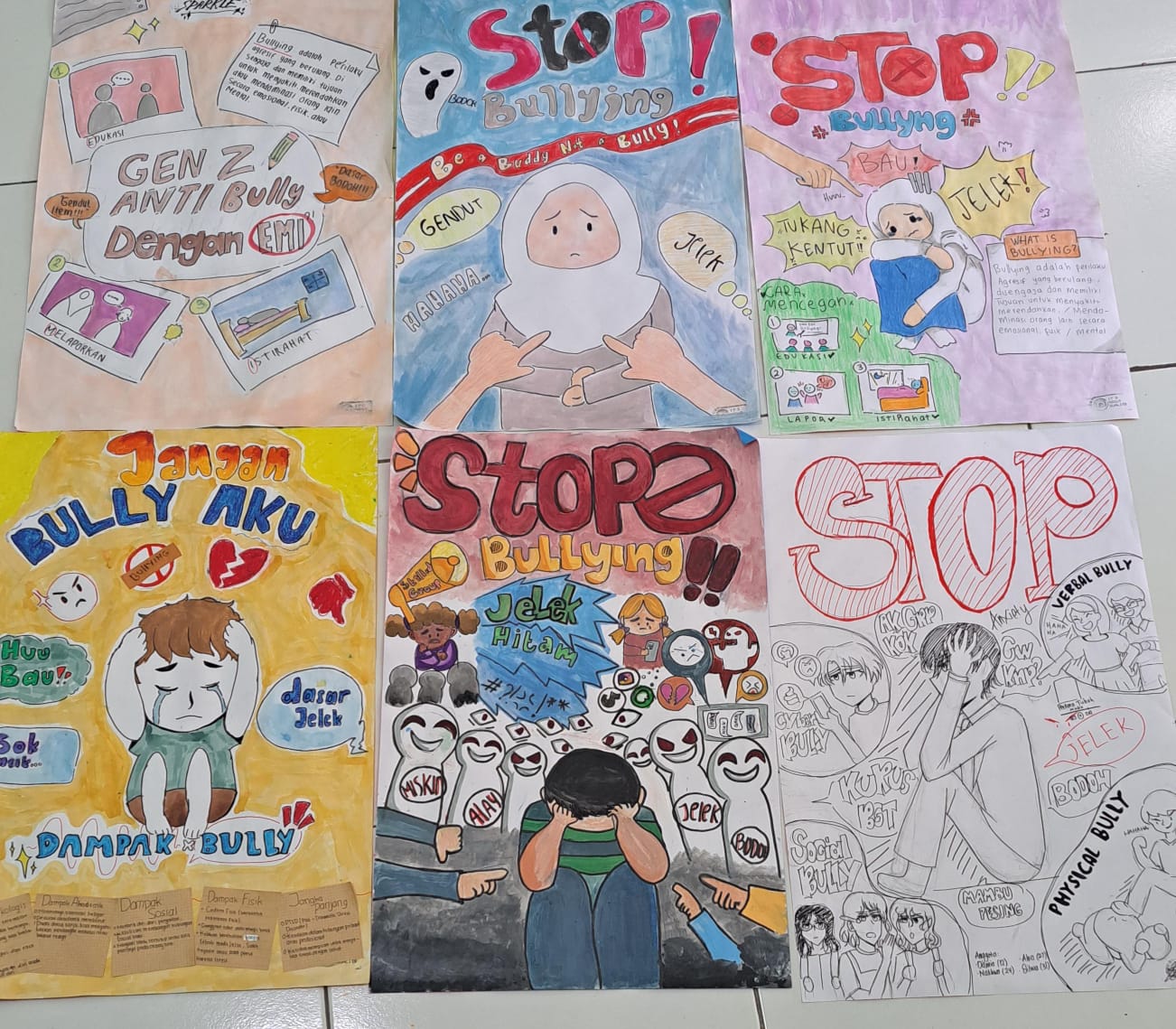 Semarak Projek P5: Siswa Kelas 7 Olah Sampah, Kelas 8 Kampanyekan Anti-Bullying dan Kreasi Senam Sehat