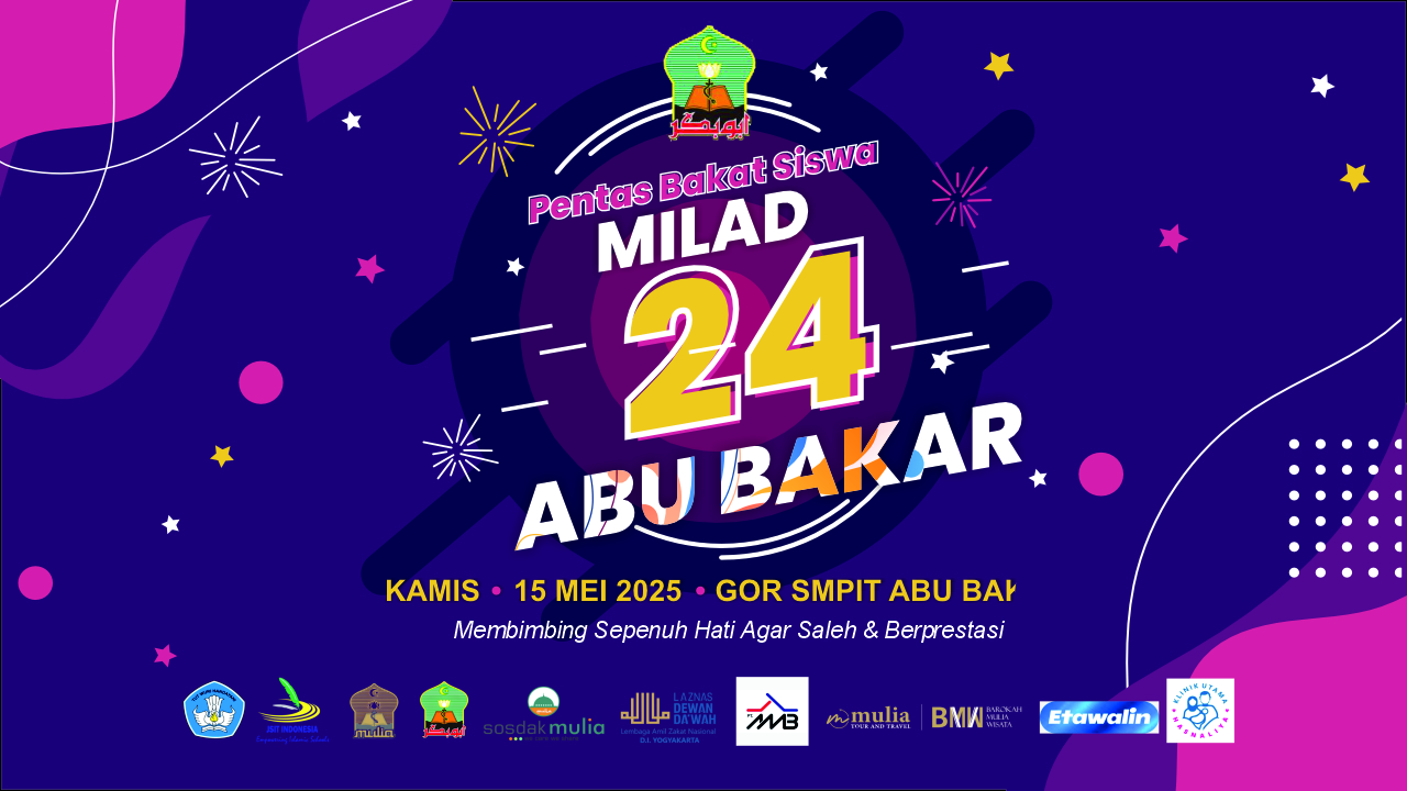 Puncak Milad ke-24 SMPIT Abu Bakar Yogyakarta Meriah dengan Pentas Seni dan Peluncuran Buku
