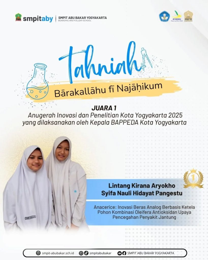Barakallah Atas Prestasi Ananda