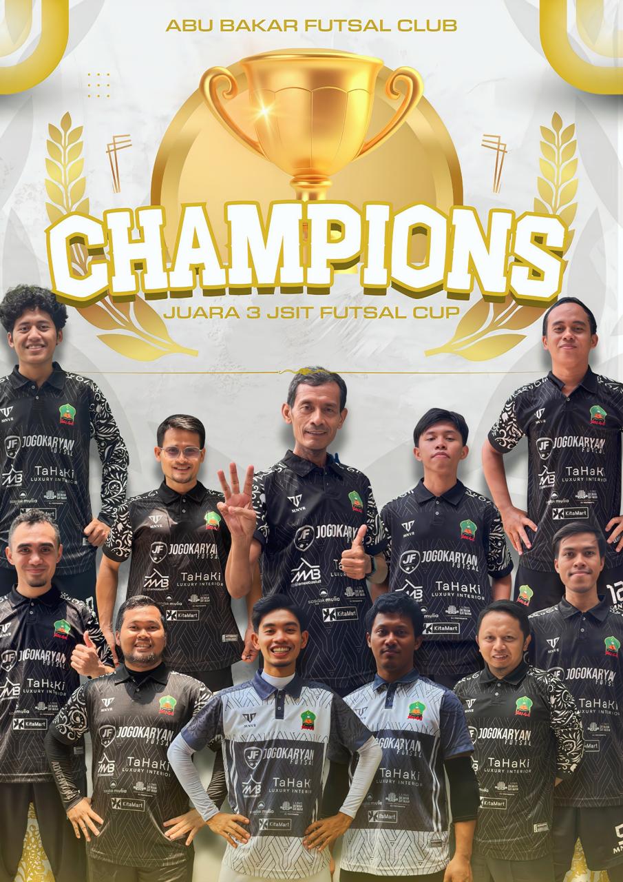SMPIT Abu Bakar Yogyakarta Raih Juara 3 Lomba Futsal JSIT Tingkat Guru, Karyawan dan Murid 2025