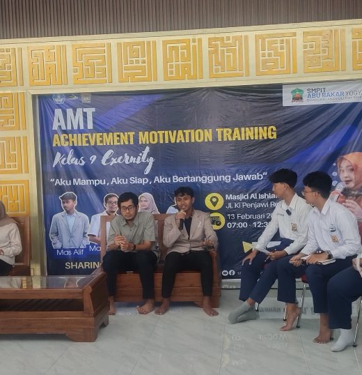 KELAS 9 “EXERNITY” SMPIT ABU BAKAR MENGIKUTI AMT: “AKU MAMPU, AKU SIAP, AKU BERTANGGUNG JAWAB”