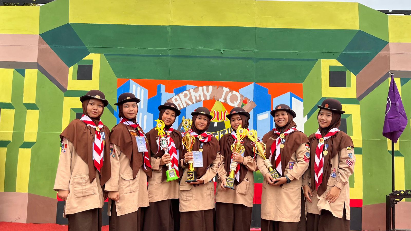 PRAMUKA SMPIT ABU BAKAR YOGYAKARTA RAIH PRESTASI GEMILANG DI ARMY SCOUT COMPETITION 2026